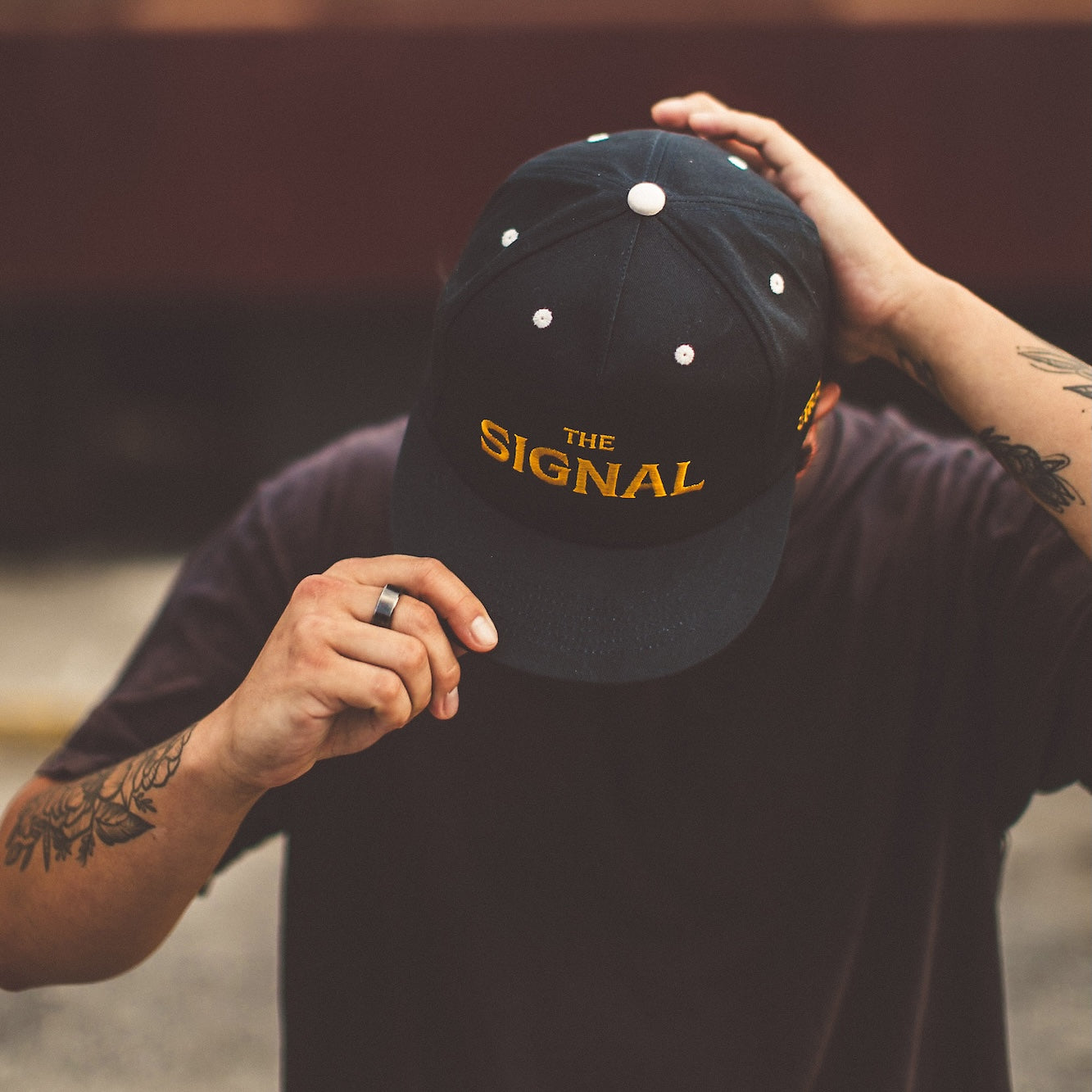Signal Choo Choo Vintage Cap