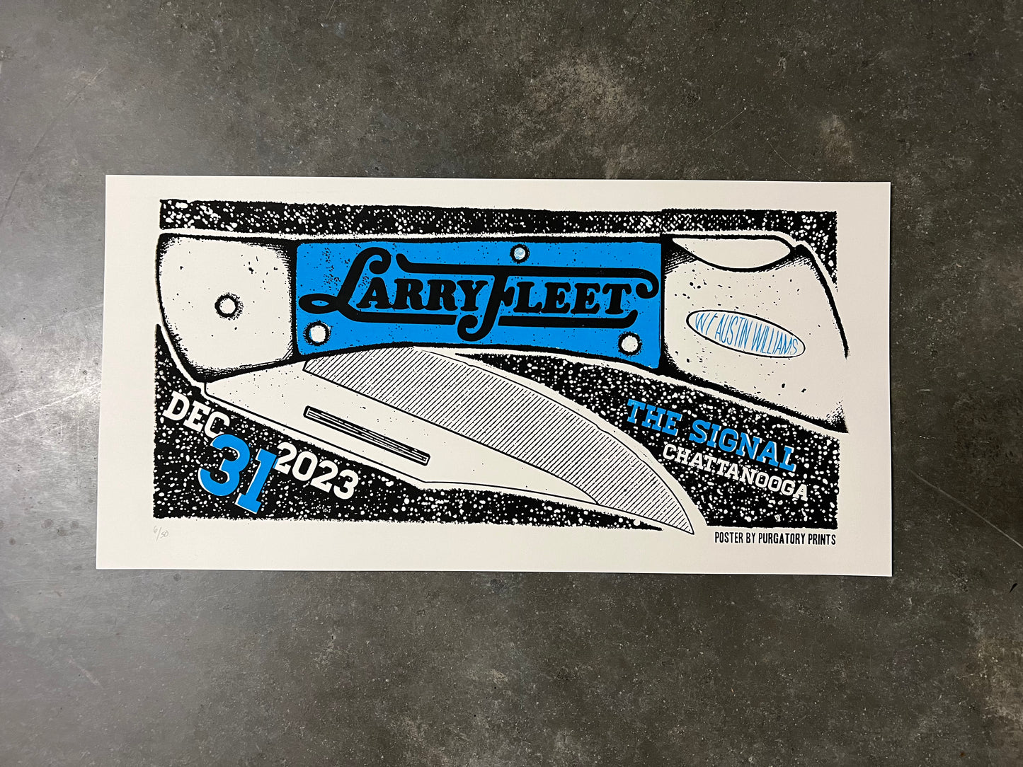 Larry Fleet at The Signal Poster 12.31.23