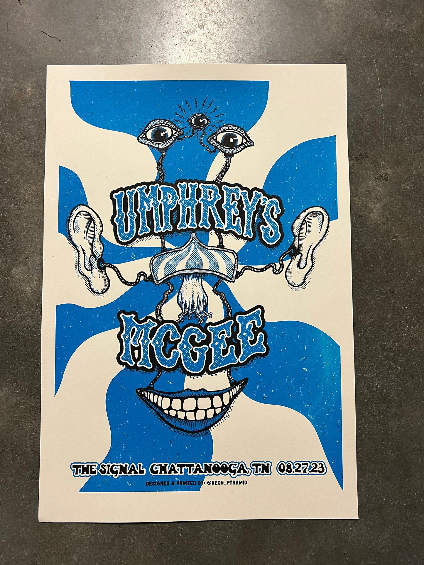 Umphrey's McGee at The Signal Poster 8/27/2023