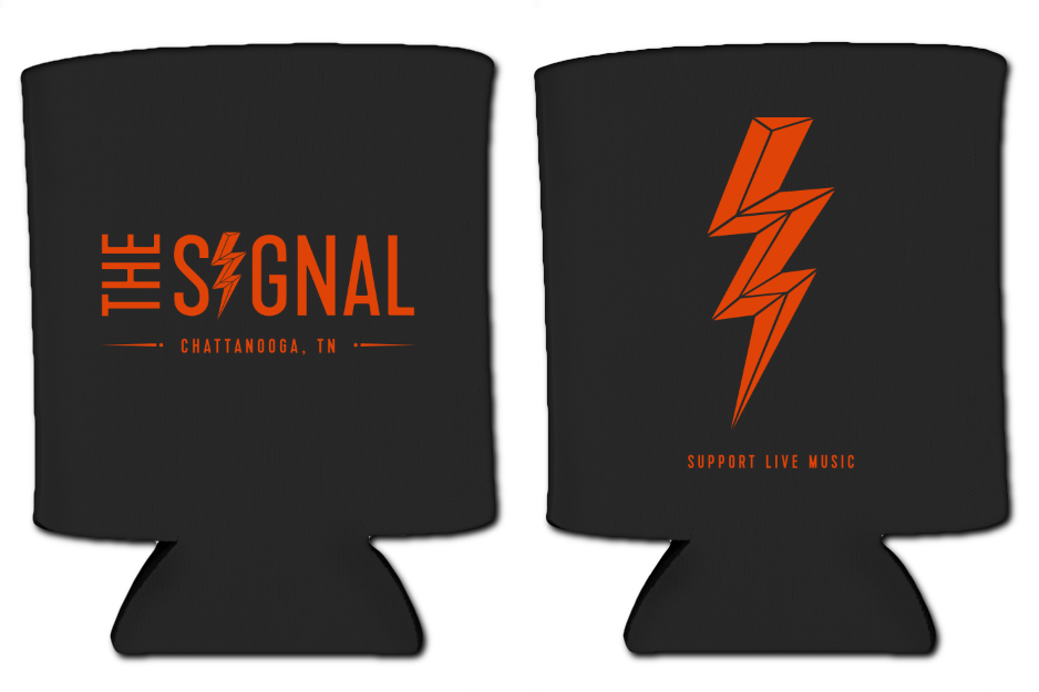 Support Live Music Koozie