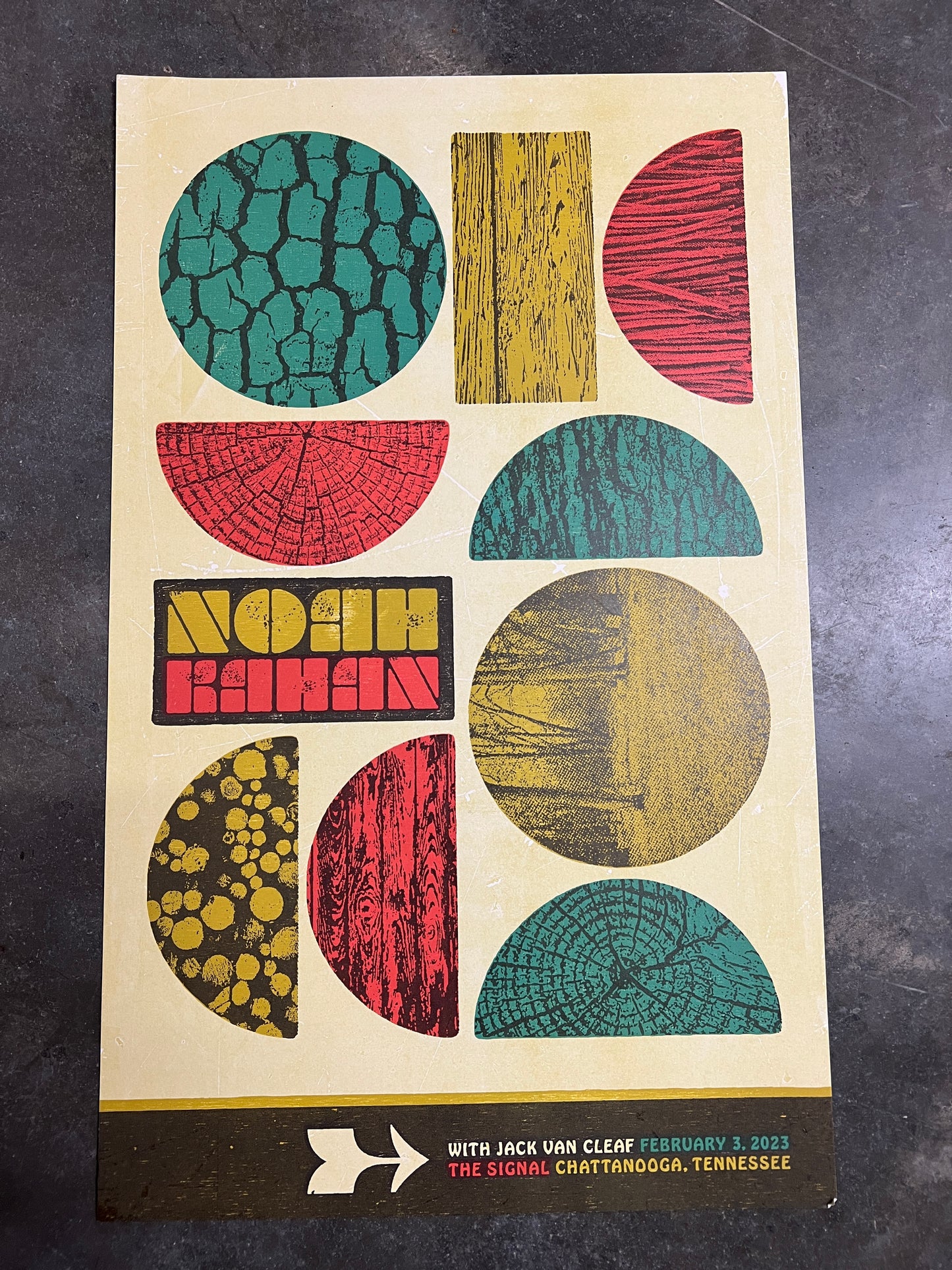 Noah Kahan at The Signal Poster 2.1.23