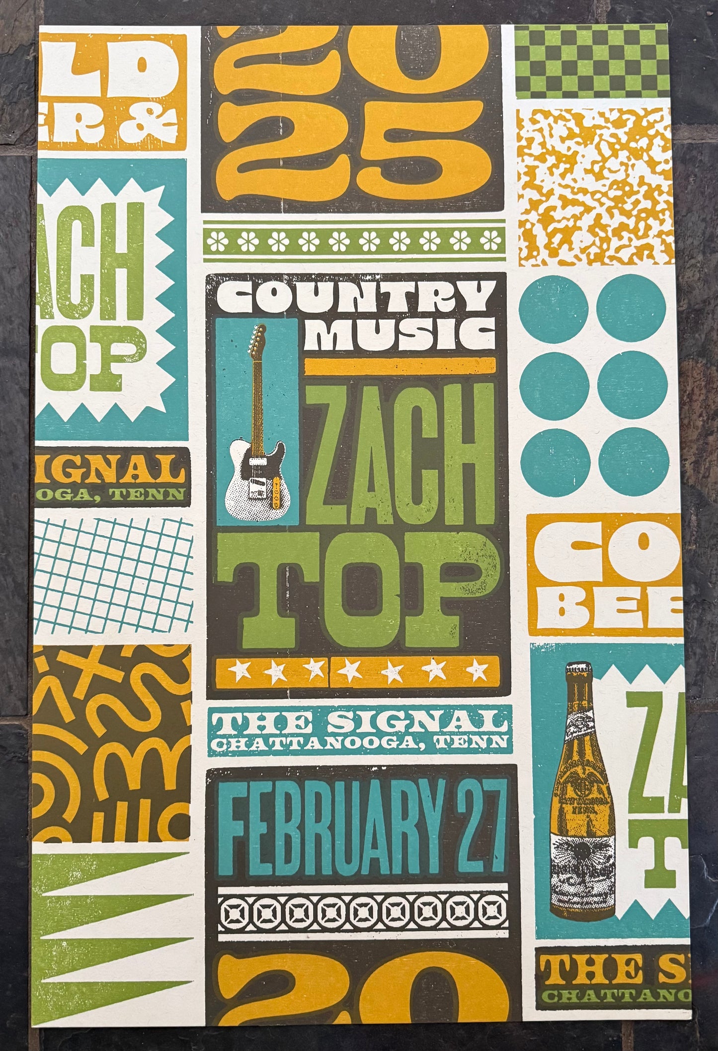 Zach Top at The Signal Poster 2/27/2025