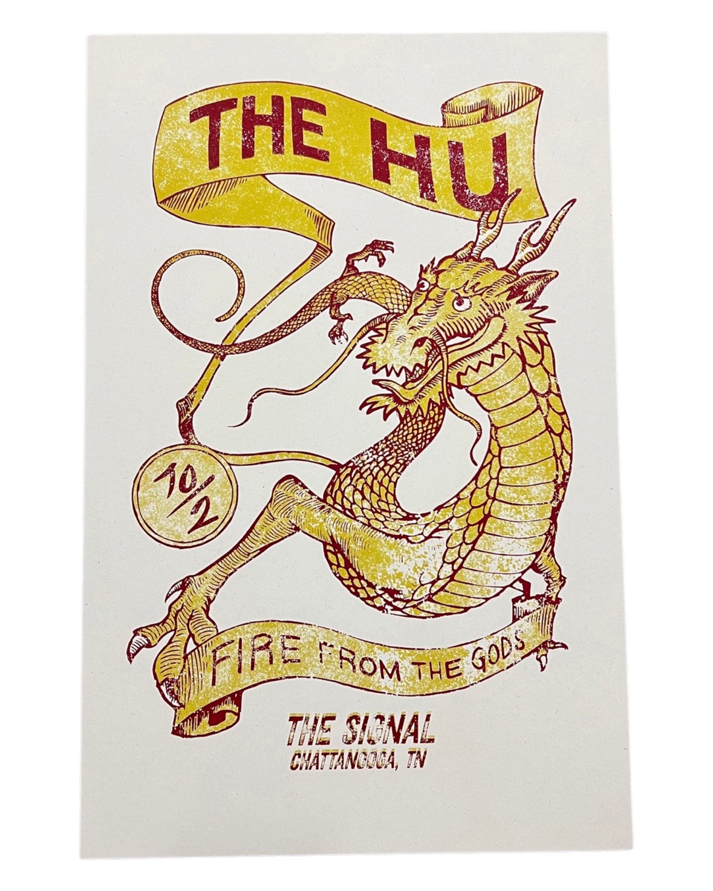 The Hu at The Signal Poster 10/2/2022
